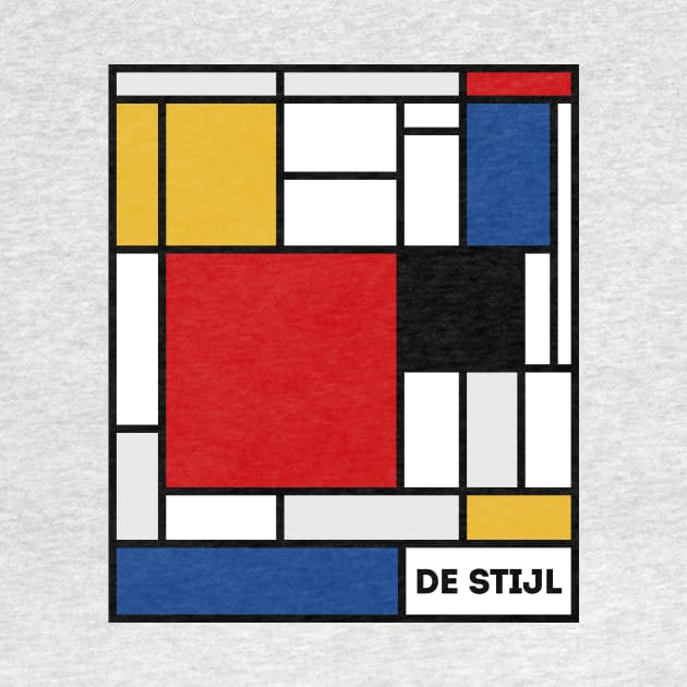 De Stijl Color Blocks by marieltoigo